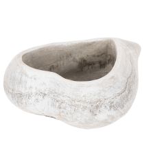 kohteita Koristeellinen sydämenmuotoinen kulho, harmaa; pieni sydämenmuotoinen ruukku, 19 cm