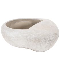 kohteita Sydämenmuotoinen ruukku, valettua kiveä, koristeellinen ruukku, 17 cm