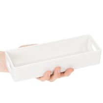 kohteita Suorakulmainen tarjotin kahvoilla säilytykseen ja pöydän koristeluun, 32 cm