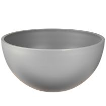 kohteita Kukkaruukku, muovinen kukkakulho, harmaa, Ø25cm, korkeus 12cm