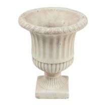 kohteita Kasviruukku trophy betoni koristeellinen kukkaruukku antiikki Ø19cm K24cm