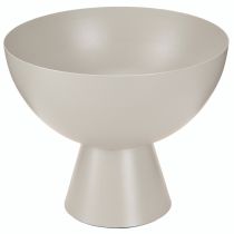 kohteita Kasvikulho metallinen koristepokaali pohjalla harmaa Ø16cm K13cm