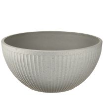 kohteita Kukkakulho, harmaa kirjava muovi, Ø35cm, korkeus16.5cm