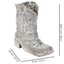 kohteita Koristeelliset cowboy-saappaat istutuskengät 24 cm