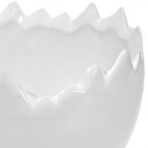 Ruukku munankuoren valkoinen Ø12cm K9cm 2kpl