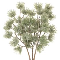 kohteita Keinotekoinen kuusenoksa, iso männynoksa talvikoristeeseen, 55 cm, 3 kpl