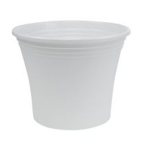 kohteita Muoviruukku “Irys” valkoinen Ø22cm K18cm 1 kpl