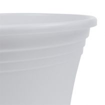 kohteita Muovinen ruukku “Irys” valkoinen Ø25cm K21cm 1 kpl