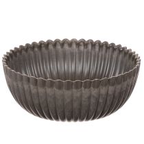kohteita Ribattu kulho, antrasiitti, koristekulho, pyöreä, 15 cm, 2 kpl