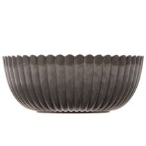 kohteita Ribattu kulho, antrasiitti, koristekulho, pyöreä, 15 cm, 2 kpl