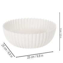 kohteita Koristeellinen kulho, uurrettu, suuri koko 25 cm
