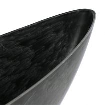 kohteita Muovivene antrasiitti soikea 39cm x 12,5cm K13cm 1 kpl