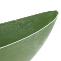Muovivene vihreä soikea 39cm x 12,5cm K13cm, 1kpl