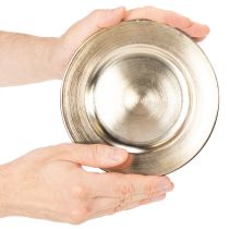 kohteita Pienet pyöreät kiiltävät koristelautaset, 17 cm, 6 kpl
