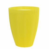 Laskostetut hihansuut keltaisia 14,5 cm (100 kpl.)