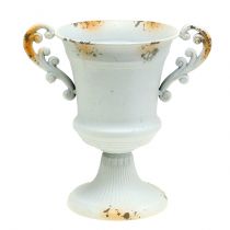 Cup antiikkivalkoinen Ø14cm K21cm