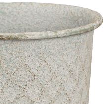 kohteita Metallista vintage-kuppimaljakko harmaa Ø10cm K24cm
