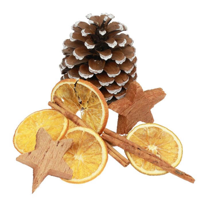 Potpourri Jouluappelsiiniviipaleet käpyjä kanelipuuta 150g