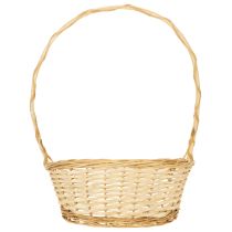 kohteita Lahjakori noin 30 cm x 23 cm, vaalea