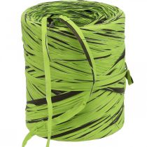 Raffia nauha vihreä, ruskea, poly raffia 200m