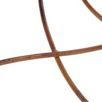 kohteita Metallinen puutarhasäleikkö kaarevalla muotoilulla köynnöksille, 110 cm