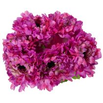 kohteita Keinotekoinen leinikkikukka, yksityiskohtainen kopio olohuoneen ja toimiston sisustukseen, 55 cm, 6 kpl