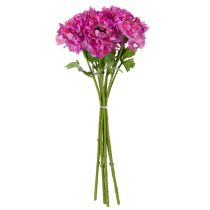 kohteita Keinotekoinen leinikkikukka, yksityiskohtainen kopio olohuoneen ja toimiston sisustukseen, 55 cm, 6 kpl