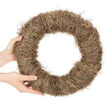 kohteita Luonnonmateriaalista valmistettu seppele, luonnonmateriaalista valmistettu koristeseppele tee-se-itse-projekteihin, 35 cm