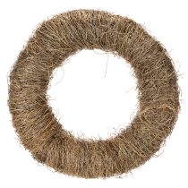 kohteita Köynnöskranssi, käsittelemätön, pyöreä, luonnonvärinen kranssi askarteluun, 45 cm