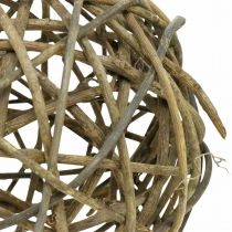 kohteita Deco Ball Vine Wood Luonnollinen Tumma Ø20cm