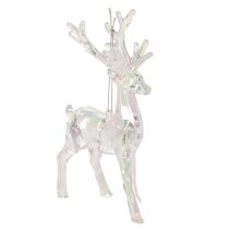 kohteita Akryyliset porokoristeet joulukuuseen, 14 cm, 4 kpl