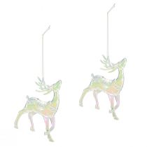 kohteita Porokoristeet Joulukoristeet irisoiva H12cm 3kpl