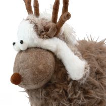 kohteita Poropöytäkoristeet Joulu Joulufiguurin koristelu 23cm