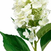kohteita Panicle Hortensia Kermanvalkoinen Keinotekoinen Hortensia Silkkikukka 98cm