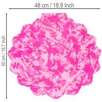 kohteita Vaaleanpunainen Rondella-kukkapanta kimppuihin, 48cm