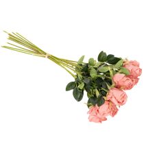 kohteita Tekoruusuja kimpussa, pitkä varsi 62 cm, 12 kpl