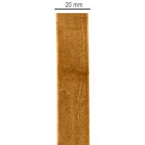 kohteita Koristeellinen samettinauha rullassa, hienossa lahjapakkauksessa, 20 mm x 10 m