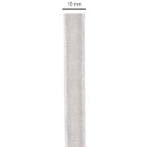 kohteita Samettinauha, koristenauha rullassa luoviin koristeluihin, 10 mm leveä, 20 m pitkä