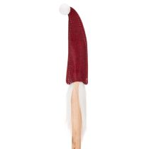 kohteita Joulutontun koristekepit, joulupukki huopahatulla, 58 cm, 6 kpl