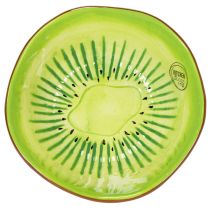 kohteita Keraaminen tarjoilukulho, Kiwi-kuvio. Ihanteellinen tyylikkäisiin ruokapöytiin ja buffet-pöytiin. 15 cm