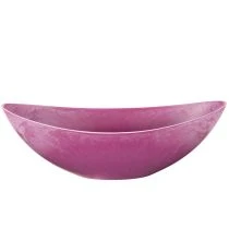 kohteita Muovikulho, pinkki, 39 cm x 13 cm, korkeus 13 cm