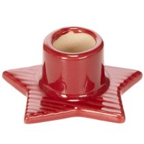kohteita Tähdenmuotoinen kynttilänjalka kartiokynttilöille, adventti ja joulu, 8 cm, 2 kpl