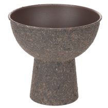 kohteita Pyöreä kukkamalja jalustalla, 18 cm