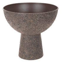 kohteita Pyöreä ruukku jalustalla, moderni kukkaruukku, 25 cm