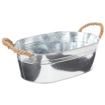 kohteita Soikea kulho 35cm x 21.5cm K11.5cm, kiiltävä sinkki