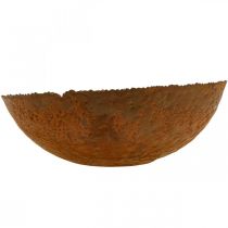 Koristekulho metallinen koristekulho patina look Ø30cm K8.5cm