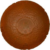kohteita Koristeellinen metallinen kulho, koristeellinen kulho rustiikkisella ilmeellä, Ø30cm K8.5cm