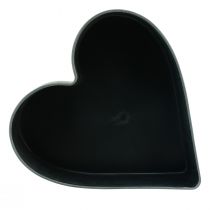 kohteita Kulhosydän muovinen koristekulho antrasiittia 24/21cm setti 2 kpl
