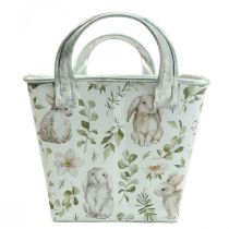 kohteita Jardiniere istutuskone metallia 20×12,5×10cm