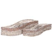 kohteita Pitkulainen pajuruukku foliolla, koristeellinen kulho, 45 cm, 1 sarja